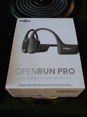 Shokz OpenRun Pro Bone Conduction Headphones - Black